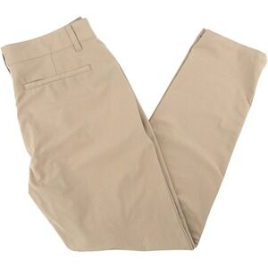 Fresh Clean Threads Pants Men's 32X30 Beige‎ Tan Stretch Performance Chino Golf